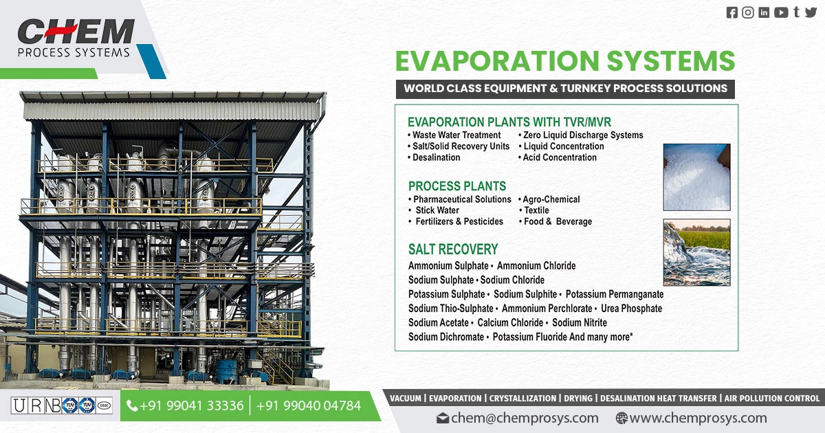 Manufacturer and Supplier of Evaporation System