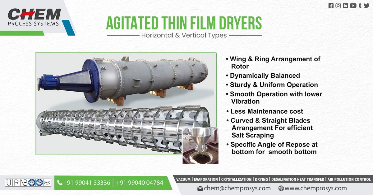 Agitated Thin Film Dryers-Chem Process System