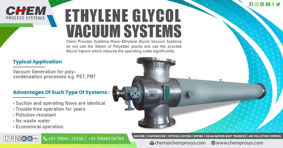 Ethylene Glycol Vaccum System Manufacturer