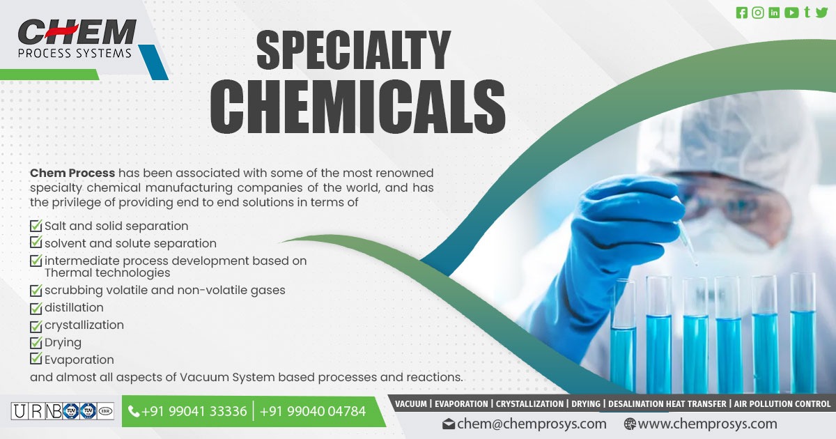 Speciality Chemicals Manufacturer