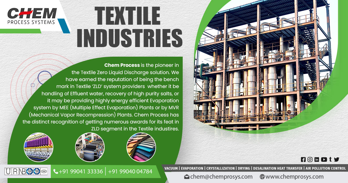 Effluent Treatment Technology in Textile Industries