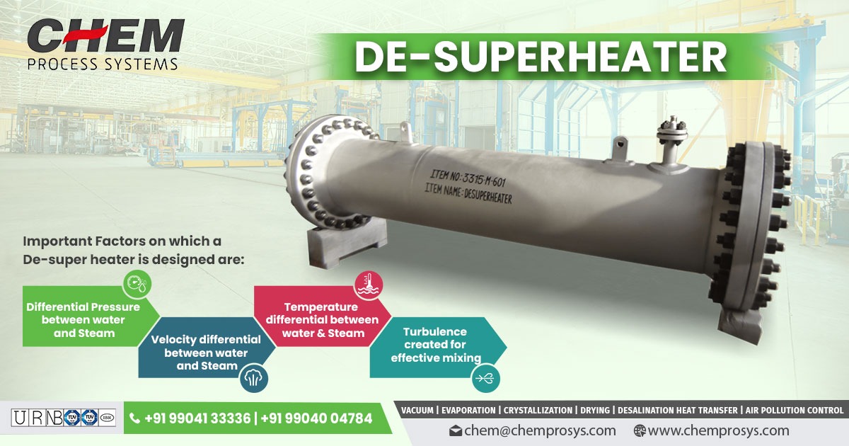 De-Superheater Manufacturer and Supplier