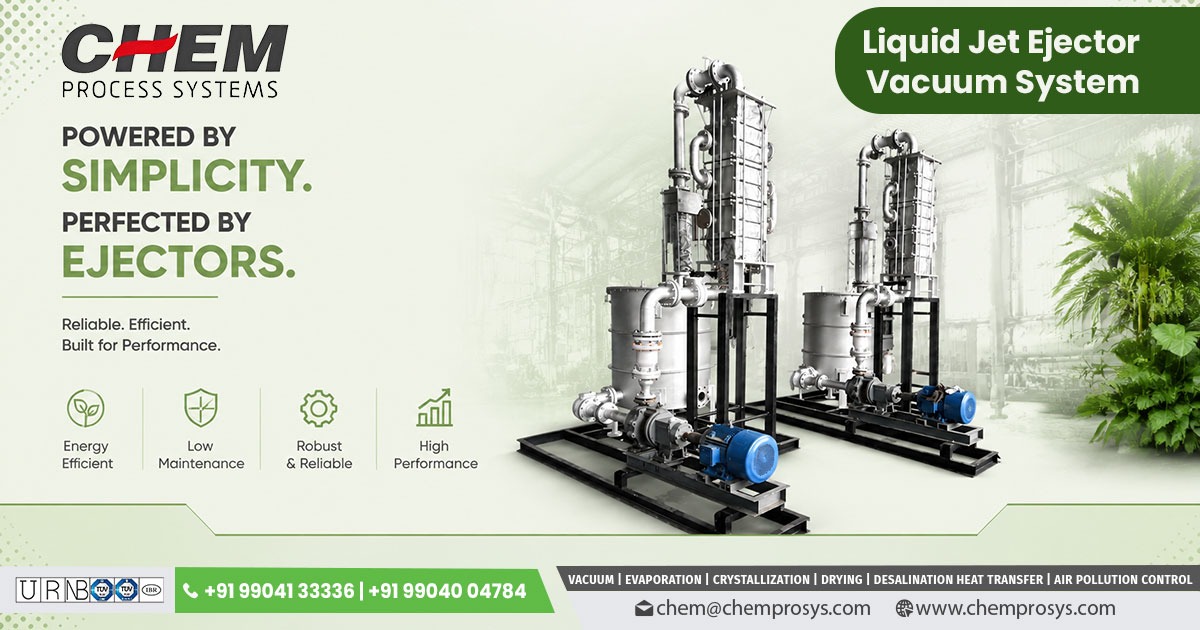 Manufacturer of Liquid Jet Ejector Vacuum System