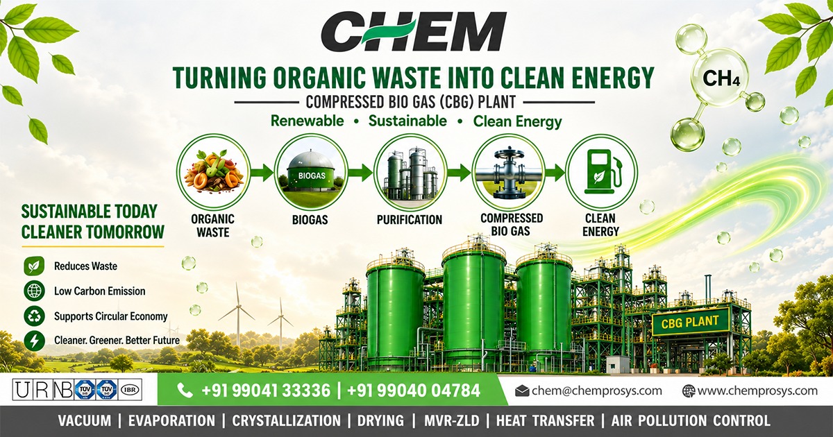 How Compressed Biogas Plants Turn Organic Waste into Sustainable Energy